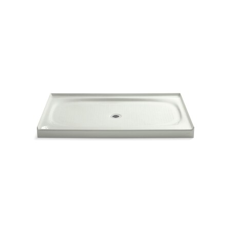 Kohler Salient 60" X 36" Single Threshold Center Drain Shower Base 9055-NY
